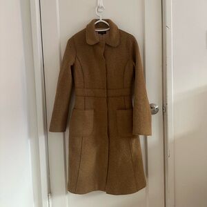 Vintage Talula Babaton Camel Wool Coat
